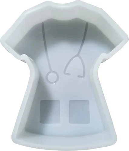 Miniatura 12 de Molde Freshie de 4 círculos de 4 pulgadas, redondo de 4 pulgadas en horno de silicona de 4 cavidades, seguro para hornear frescos de automóvil