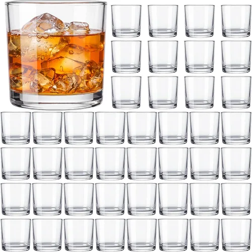 Miniatura 10 de Gerrii 10 vasos de plástico transparente para beber, reutilizables, irrompibles, para jugos, acrílicos, aptos para lavavajillas, para adultos