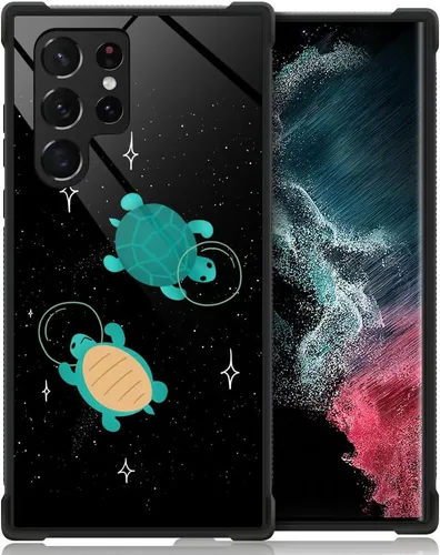Miniatura 12 de CARLOCA Funda compatible con Samsung Galaxy S22 Ultra, increíble diseño de patrón de luz espacial nebulosa para niñas y niños, a prueba de golpes