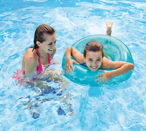 Miniatura 3 de Intex - 59260EP Balsa inflable transparente (colores surtidos) (paquete de 2)