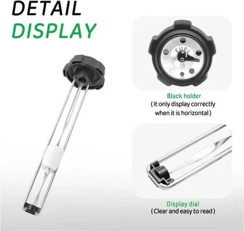 Miniatura 3 de Tapa de gas para medidor de combustible de 9 pulgadas, repuesto para tractores John Deere 316 318 322 420 AM39206 AM143248