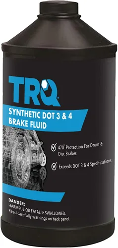 Miniatura 9 de TRQ Kit de pastillas de freno y rotor de rendimiento delantero, kit químico de freno, pastillas de freno, rotores de freno de cerámica premium
