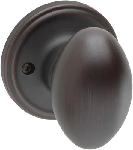 Miniatura 17 de Copper Creek EK2030PS - Pomo de puerta en forma de huevo, función de privacidad, 1 unidad, acabado pulido inoxidable inoxidable pulido