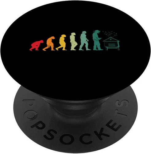 Miniatura 6 de Beekeeping Evolution Honey Bees Supplies Beekeeper PopSockets MagSafe PopGrip for iPhone