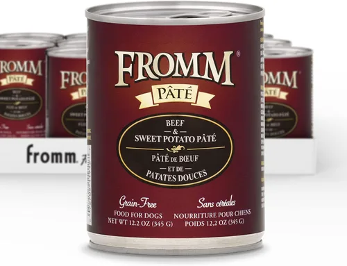 Miniatura 23 de Fromm Comida para perros con paté de cordero - Comida húmeda prémium para perros - Receta de cordero - Caja de 12 latas