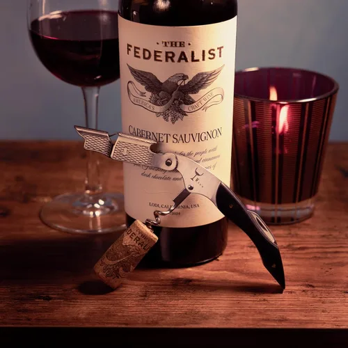 Miniatura 9 de Wino Wine Key! - Abridor de vino sacacorchos de sumiller profesional Acero inoxidable