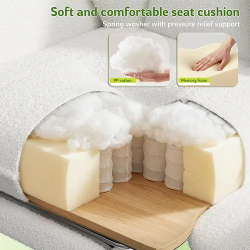 Miniatura 4 de DurayLoly Silla de oficina grande y alta con brazos y respaldo ajustables, silla de oficina ergonómica con reposapiés y tela cómoda para oficina