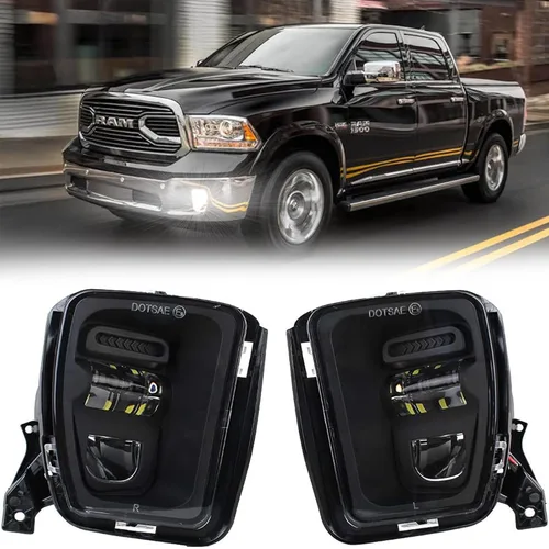 Miniatura 8 de Nueva Versión Luces Antiniebla LED para 2002-2008 Dodge Ram 1500, 2003-2009 Dodge Ram 2500/3500, para 2002 2003 2004 2005 2006 2007 2008 2009 Dodge