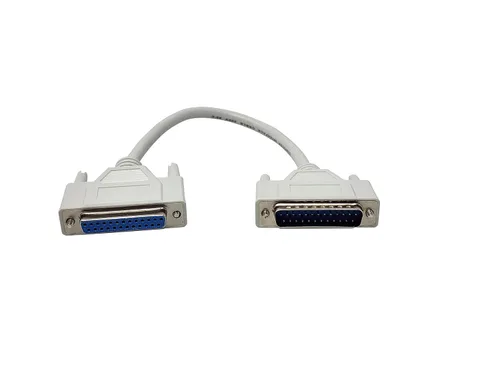 Your Cable Store 1 pie DB25 25 Pin Serial Port Cable macho/hembra RS232