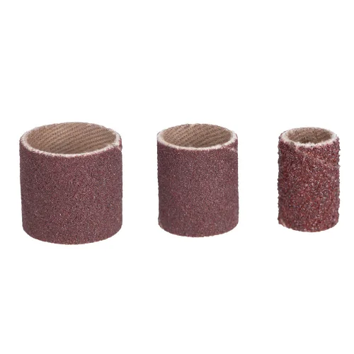 Miniatura 8 de Health Gear - Juego de lijadora de tambor de 102 piezas, mini anillos de arena, 90 fundas de lija y 12 mandriles de tambor de arena para herramienta