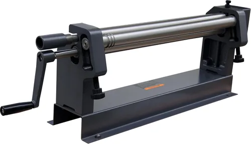 Miniatura 6 de KAKA INDUSTRIAL Máquina de rollo deslizante, 24 pulgadas de ancho 22-Ga. (0.03 pulgadas) de capacidad de acero grueso, rodillo de chapa manual
