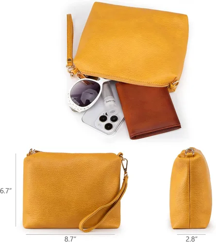 Miniatura 6 de Montana West - Bolso para mujer tipo hobo, ultra suave, plegable, con monedero