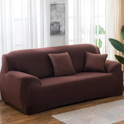 Miniatura 28 de Morbuy Funda súper elástica para sofá, 4 piezas de elastano, funda de sofá modular de color sólido con parte inferior elástica, protector de muebles