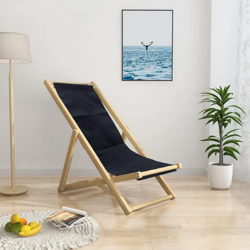Miniatura 5 de AHANDMAKER Tela de repuesto para silla de playa, color negro, casual, simple, para silla de playa, tela Oxford de repuesto para silla de playa