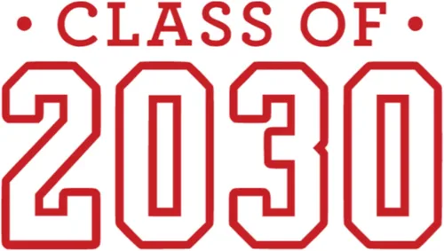 Miniatura 26 de Class of 2030 Iron On Decal, Senior Class Shirt Patch, Heat Transfer, HTV Graphic Tshirt Sticker, DIY Crafts, Pick Size Color, Iron-On Almost Gold