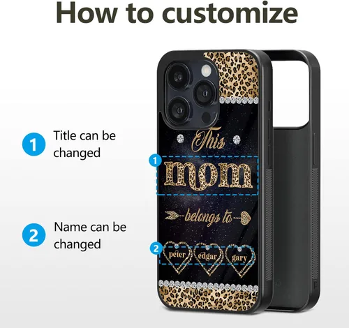 Miniatura 7 de Fundas de teléfono personalizadas, bonito regalo útil para la abuela para iPhone 11, 12, 13, 14, 15, 16 Pro Max Plus Mini X 5, 6, 7, 8, para Samsung