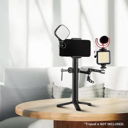 Miniatura 8 de Poste de extensión de cardán, barra de extensión ZHIYUN de 29 pulgadas para estabilizador de cardán, palo selfie ajustable con rosca de 1/4 pulgadas