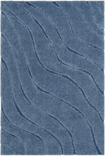 Miniatura 29 de SAFAVIEH Colección Florida Shag - Alfombra de acento de 2'3" x 4', color crema y beige, sin desprendimiento y de fácil cuidado, 1.2 pulgadas
