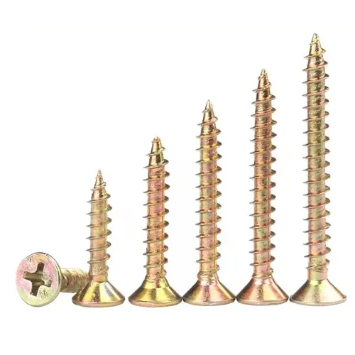 Miniatura 7 de Kit surtido de tornillos para madera de cabeza plana M4, 340 piezas, tornillos de madera autorroscantes Phillips Drive avellanados de cabeza plana