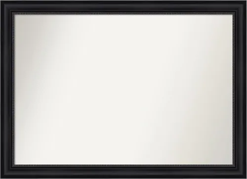 Miniatura 116 de Amanti Art Espejo personalizado, espejo de baño negro Astor, espejo de pared o espejo de tocador de baño sobre el fregadero (25 x 25 pulgadas)