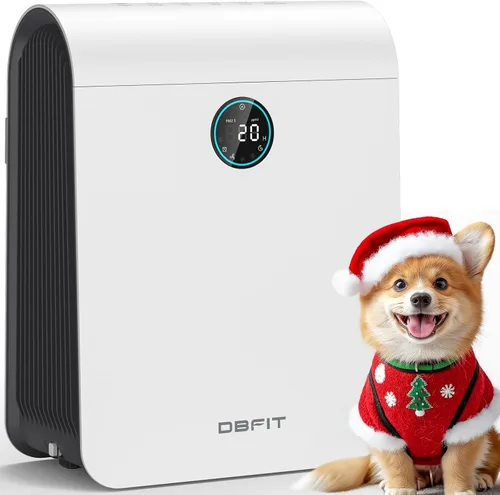 Purificadores de aire para el hogar, habitación grande de hasta 2590 pies cuadrados con pantalla PM 2.5, sensor de calidad del aire, purificador de
