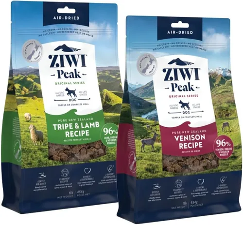 Paquete de ZIWI Peak - Alimento para perros secado al aire, completamente natural, alto contenido en proteínas, sin granos y con ingredientes