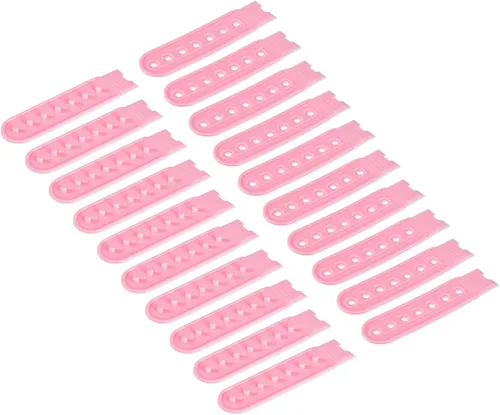 Miniatura 21 de uxcell Tapa de correa Snapback, agujeros de plástico ajustable sombrero broche hebilla reemplazo para reparación de tapas