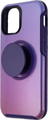 Miniatura 8 de OtterBox Otter + POP Symmetry Series - Funda para iPhone 12 Mini, color negro