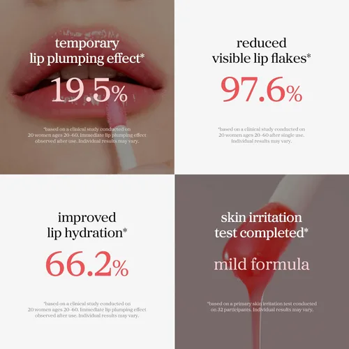 Miniatura 4 de NOONI Aceite de labios coreano - Appleberry Larga duración, hidratante, voluminizador, revitalizante para labios secos, resistente al agua, no se