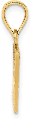 Miniatura 2 de Colgante de bandera de Puerto Rico esmaltada en oro amarillo de 14 quilates Esmalte Sin tipo gema