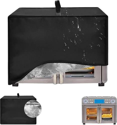 Miniatura 8 de Cubierta para freidora de aire Cosori de 5 cuartos de galón, nailon 600D resistente a prueba de polvo 9.48 x 13.78 x 11.61 pulgadas, resistente al