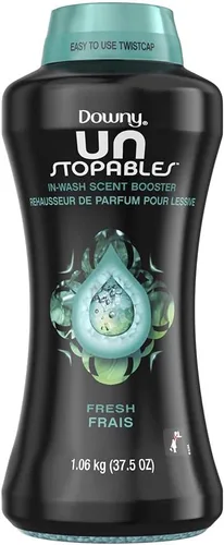 Miniatura 26 de Downy Unstopables - Perlas potenciadoras de aroma para lavar la ropa, frescas, 18.2 onzas