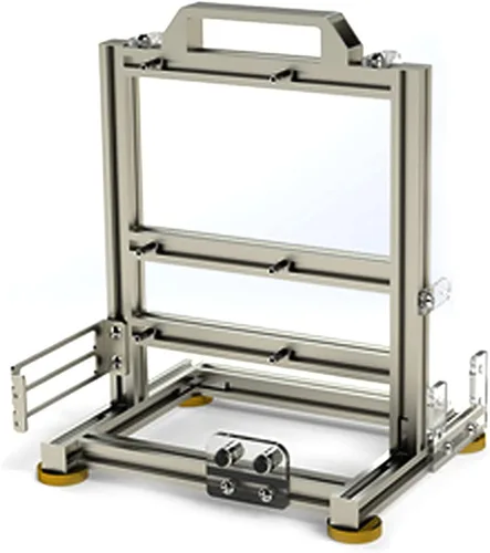 Miniatura 7 de Aleación de aluminio Caso abierto Gaming Computer Chassis Soporte de escritorio Caja de refrigeración por agua Eatx Personalidad Creatividad EATX