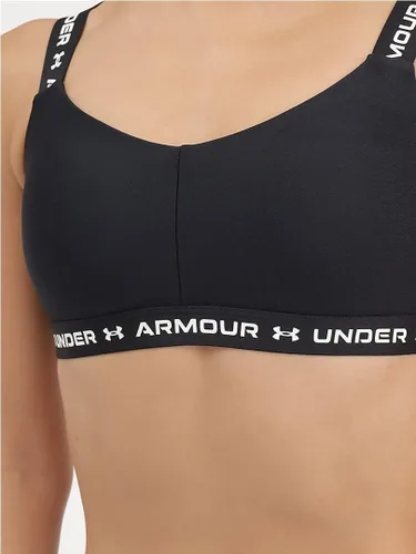 Miniatura 6 de Under Armour Sujetador bajo con espalda cruzada para mujer, Púrpura