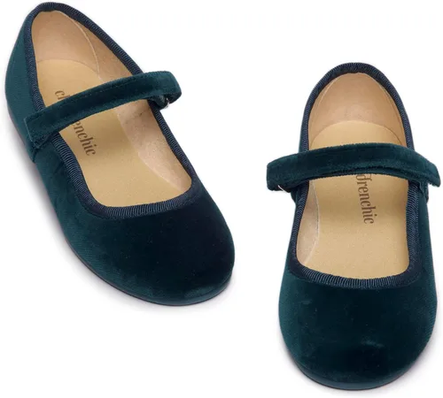 Childrenchic Zapatos Mary Jane para niñas Zapatos de vestir clásicos y cómodos para niñas pequeñas y niños Zapatos planos perfectos para la