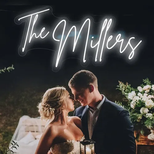 Miniatura 7 de Letreros de neón LED, hechos a mano, para boda, fiesta de cumpleaños, hogar, habitación, tienda, logotipo, bar, novia, regalos, nombre, luces