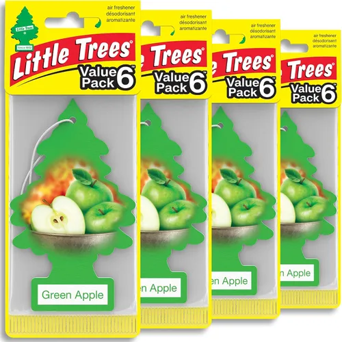 Miniatura 17 de Little Trees - Ambientador de árbol colgante que proporciona un aroma de larga duración para tu hogar o tu auto. Aroma Bayside Breeze, 24