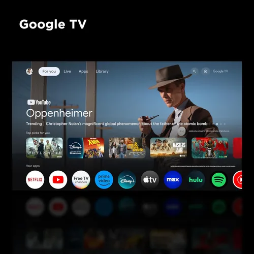 Miniatura 20 de TCL Serie QM7K de 55 Pulgadas Mini LED QLED 4K HDR 55QM7K, Modelo 2025 Pantalla Anti Reflejante de 120HZ-144HZ Smart Google TV Dolby Atmos