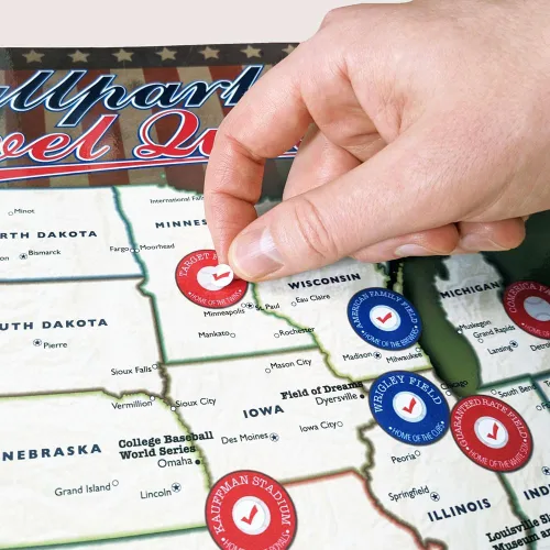 Miniatura 2 de Póster de colección Ballpark Travel Quest