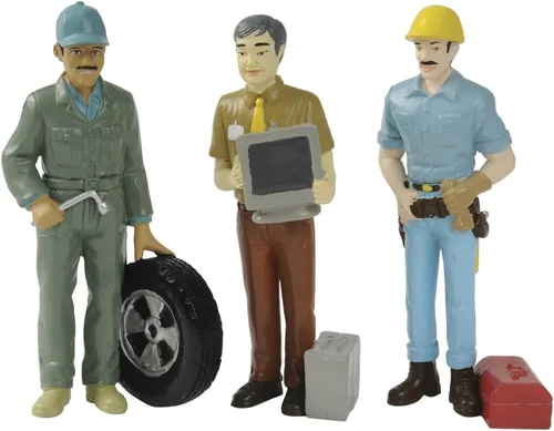 Miniatura 3 de Profesionales de simulación 12 Figuras de carrera de simulación Mentes creativas