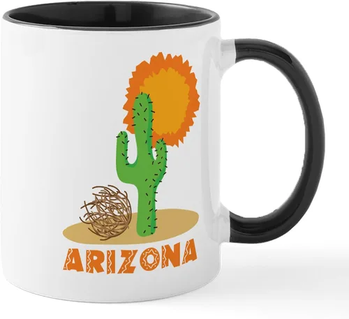 Miniatura 41 de CafePress ARIZONA Mugs Taza de café de cerámica de 11 oz (11.0 fl oz)