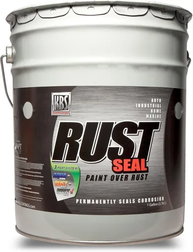 Miniatura 11 de Revestimiento para eliminar el óxido RustSeal KBS, Negro satinado Brillo negro