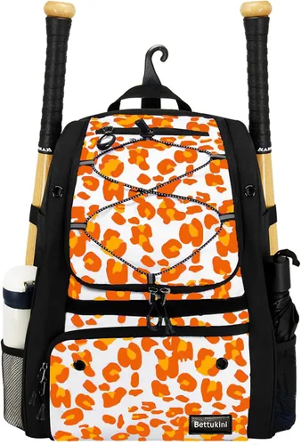 Miniatura 10 de Bolsa de béisbol juvenil con compartimento ventilado para zapatos, bolsa de bate de sóftbol para guantes de bateo, casco, equipo de teeball - Rosado