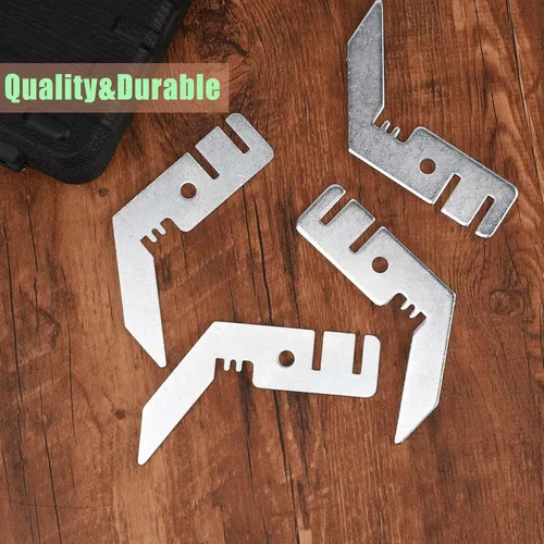 Miniatura 3 de 4 piezas de 3 pulgadas doble barra transversal colgador de telón de fondo para tubería y cortina