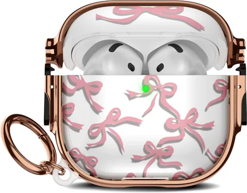 Miniatura 77 de Maxjoy para Funda Linda de AirPods 2 (2019) con Bloqueo de Seguridad, Compatible con Funda de AirPod de 2ª Generación de Mármol para Mujeres