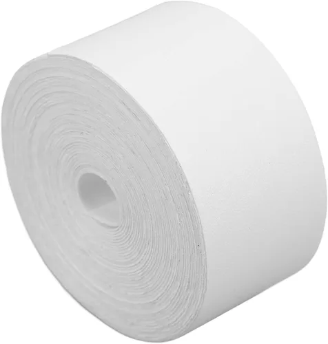 Miniatura 6 de VGEBY Cinta de raqueta, protector de raqueta de tenis de squash ampliado para equipo deportivo (Blanco) Cinta de tenis