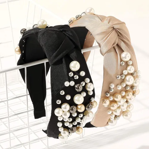 Miniatura 8 de Ivyu Diademas para la cabeza para mujer, 6 diademas para mujer, de moda, acolchadas para el cabello, accesorios para el cabello para niñas, Mixto