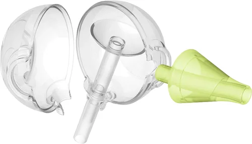 Miniatura 3 de Nosiboo Aspirador nasal ecológico para bebé, limpiador de nariz silencioso y portátil, potencia de succión nasal operada por la boca