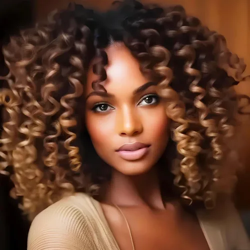 Miniatura 16 de Cabello de Ganchillo Jamaicano Saltarín de 8 Pulgadas 5 Paquetes 2X Rizo de Varita Ringlet Cabello de Ganchillo Pre-Enrollado Rizo Saltarín