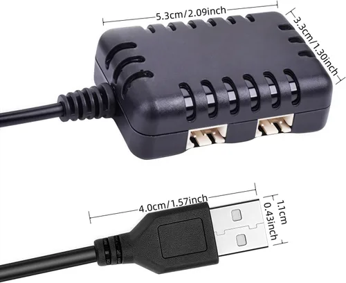Miniatura 2 de Batería Lipo de 7.4 V 1200 mAh 30C 2S Baterías de litio recargables con enchufe JST apto para la mayoría de 1/10 1/16 1/18 1/24 escala RC Cars